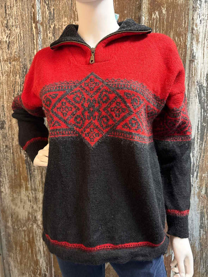 Fosse Size small Red Print Sweater
