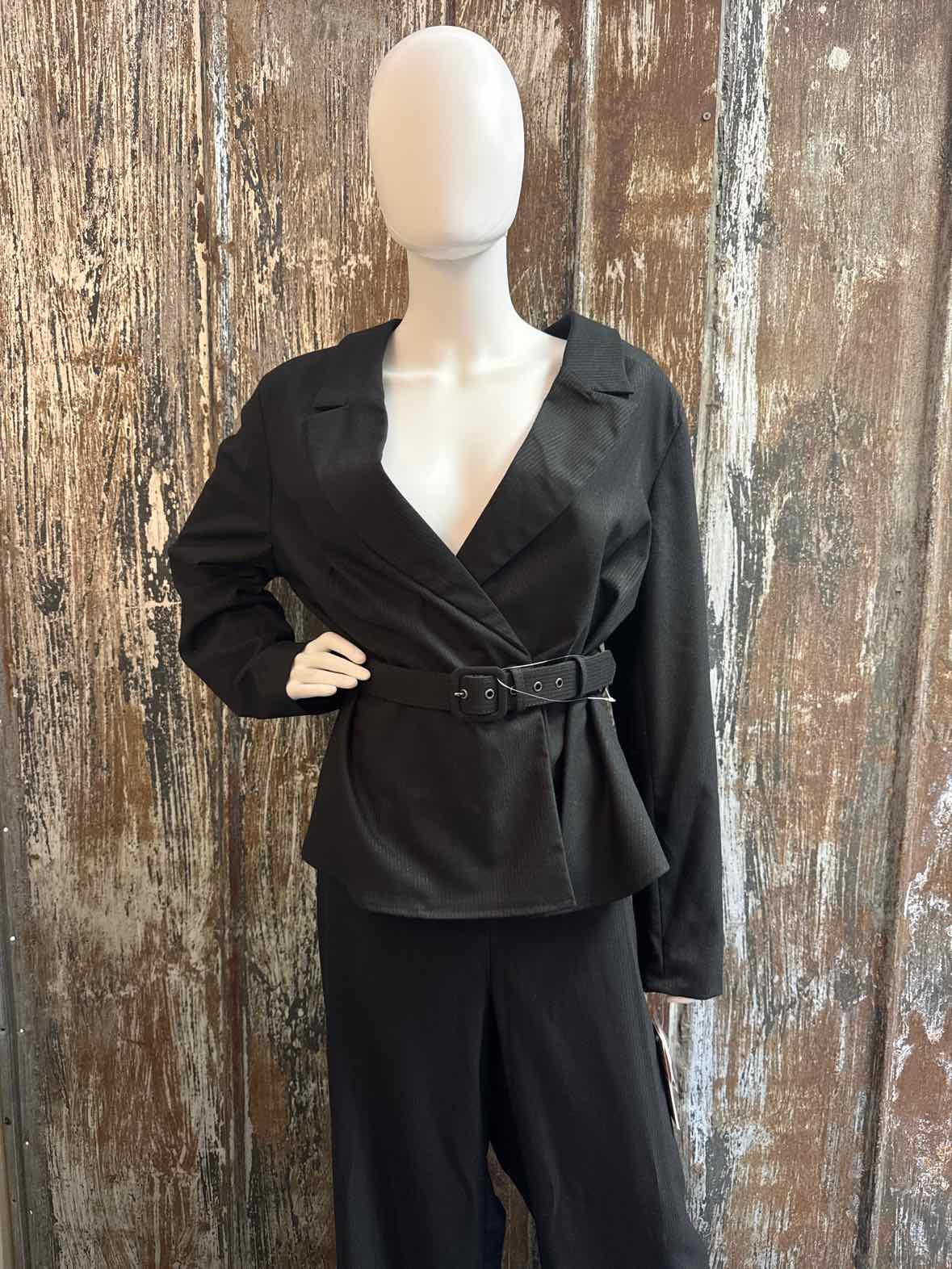 nanette lepore Size 18 (1X) Black 2 Piece Suit
