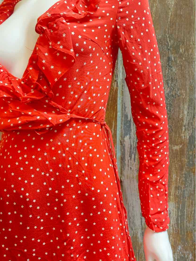 Realisation Size extra small/small Red Print Dress