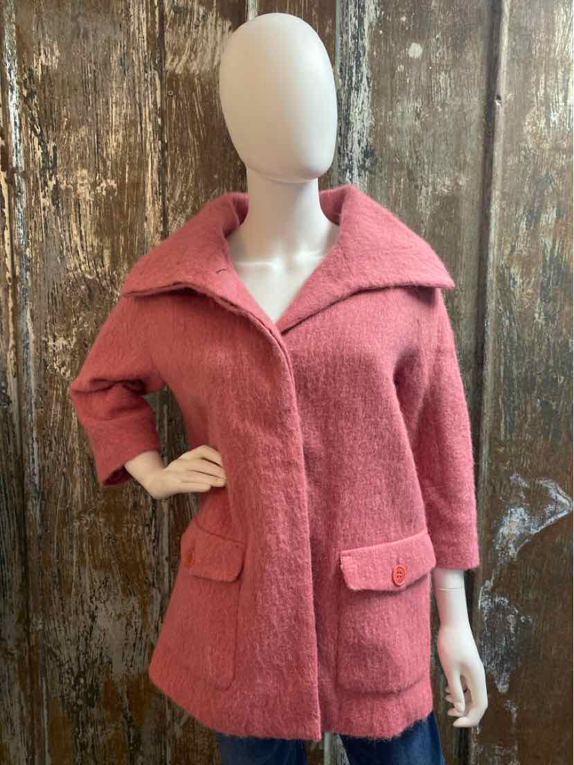 Talbots Size Small Petite Pink Coat