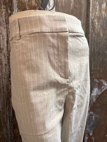lane bryant Size 20 Tan stripe Capri Pants