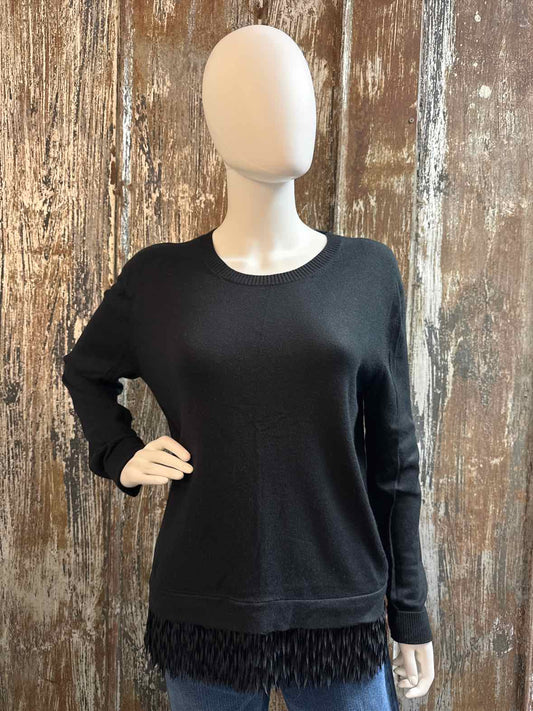 Lilly Pulitzer Size Medium Black Sweater