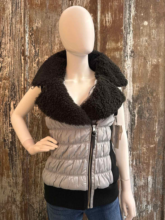 Calvin Klein Size small Gray & Black Vest