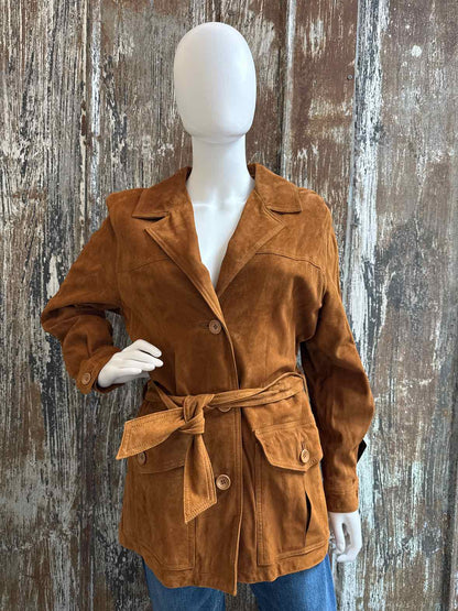 Kaprius Size 10/12 (Medium/Large) Brown Jacket