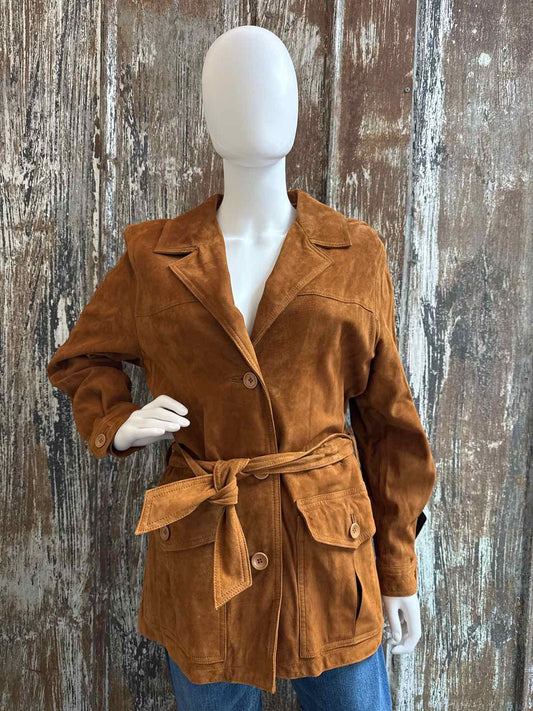 Kaprius Size 10/12 (Medium/Large) Brown Jacket