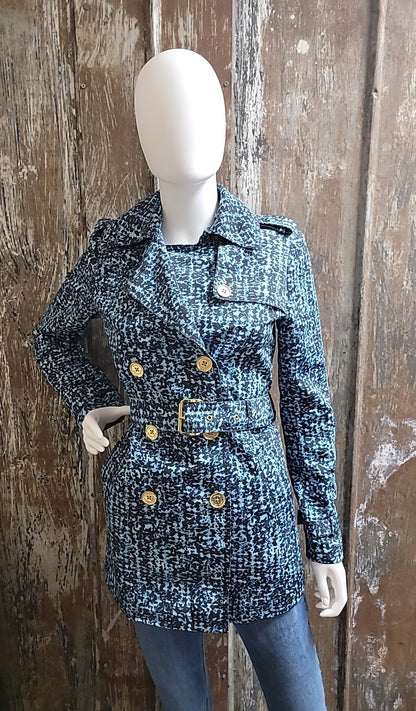 Michael Kors Size small Blue Coat