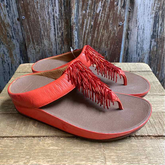 Fitflop 7 Orange Flipflops