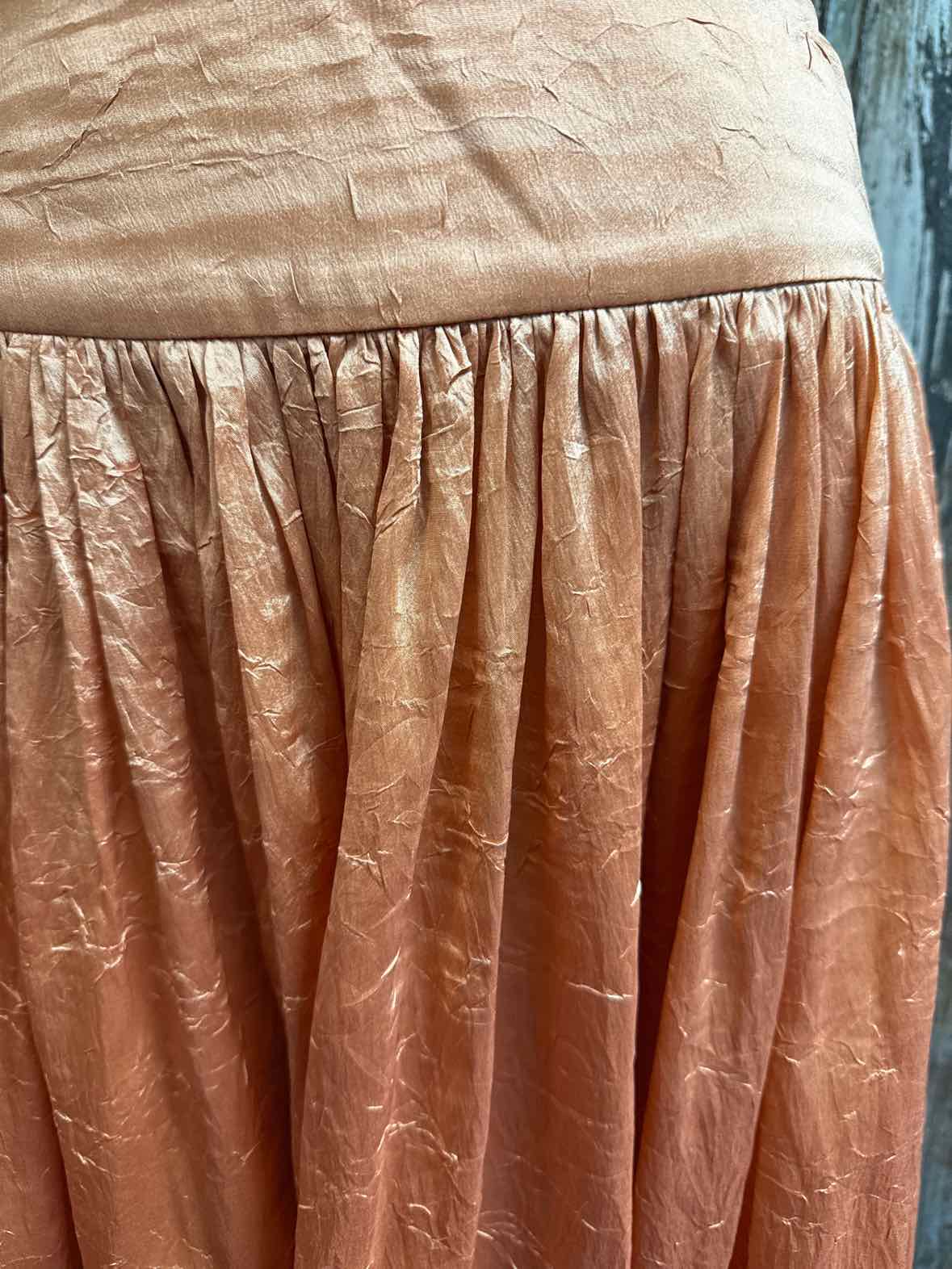 Talbots Size 2 Petite Orange Skirt