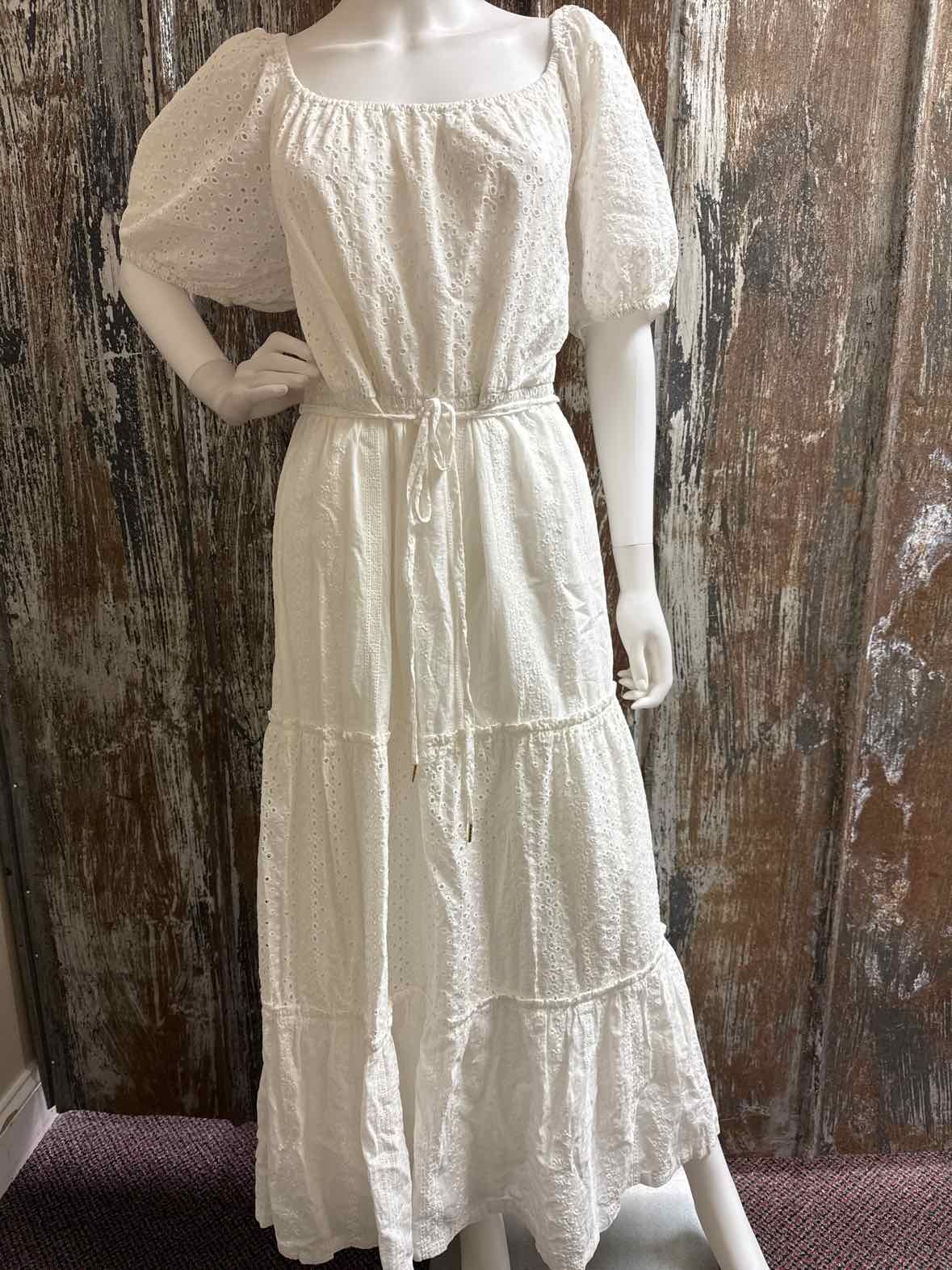 Draper James Size Extra Large White Dress