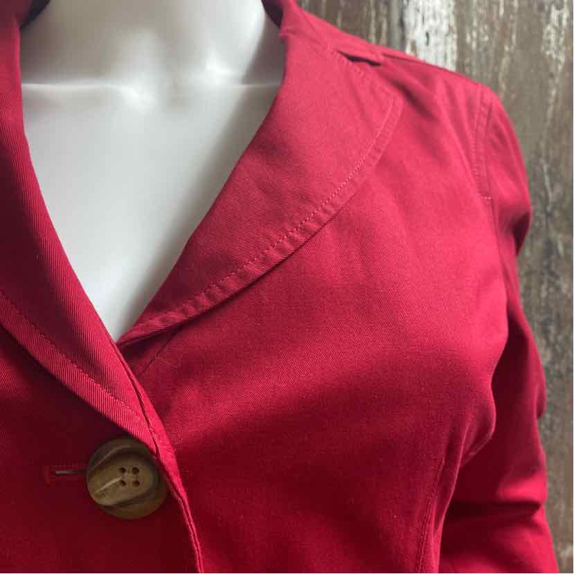 L.L. Bean Size 6 (Small) Red Blazer