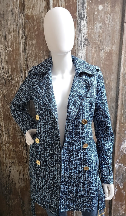 Michael Kors Size small Blue Coat