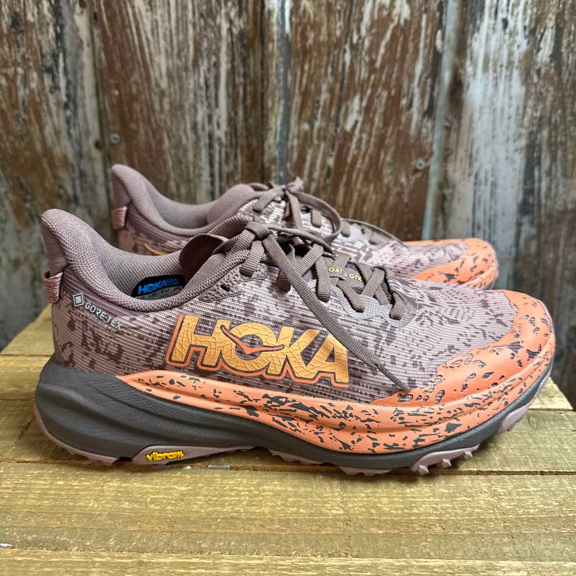 Hoka 8.5 Purple Sneakers