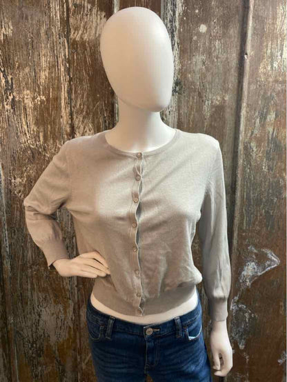 L. K. Bennett Size Large Gray Cardigan