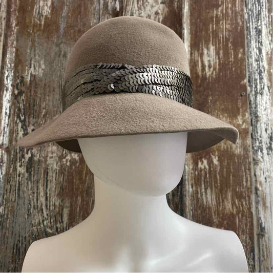 Eugenia Kim Size One Size Taupe Hat