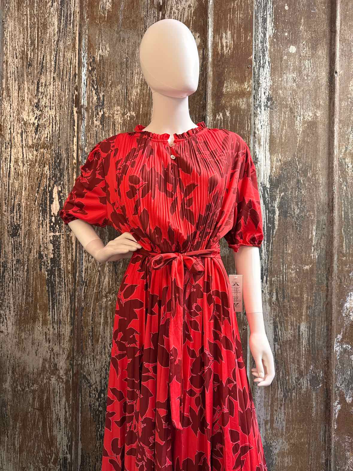 nanette lepore Size 14 (Large) Red Print Dress