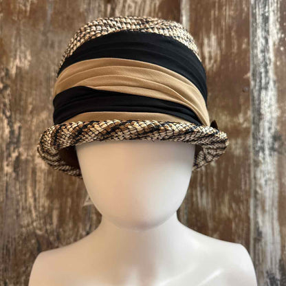 Be An Angel Size One Size Brown Print Hat