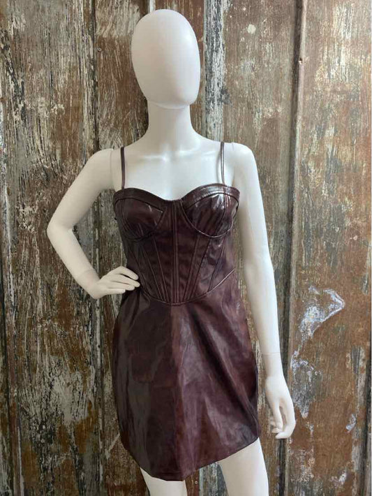 FOREVER 21 Size Medium Brown Dress