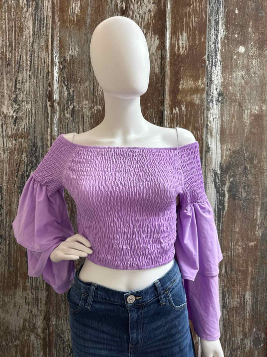 Venus Size small Purple tops