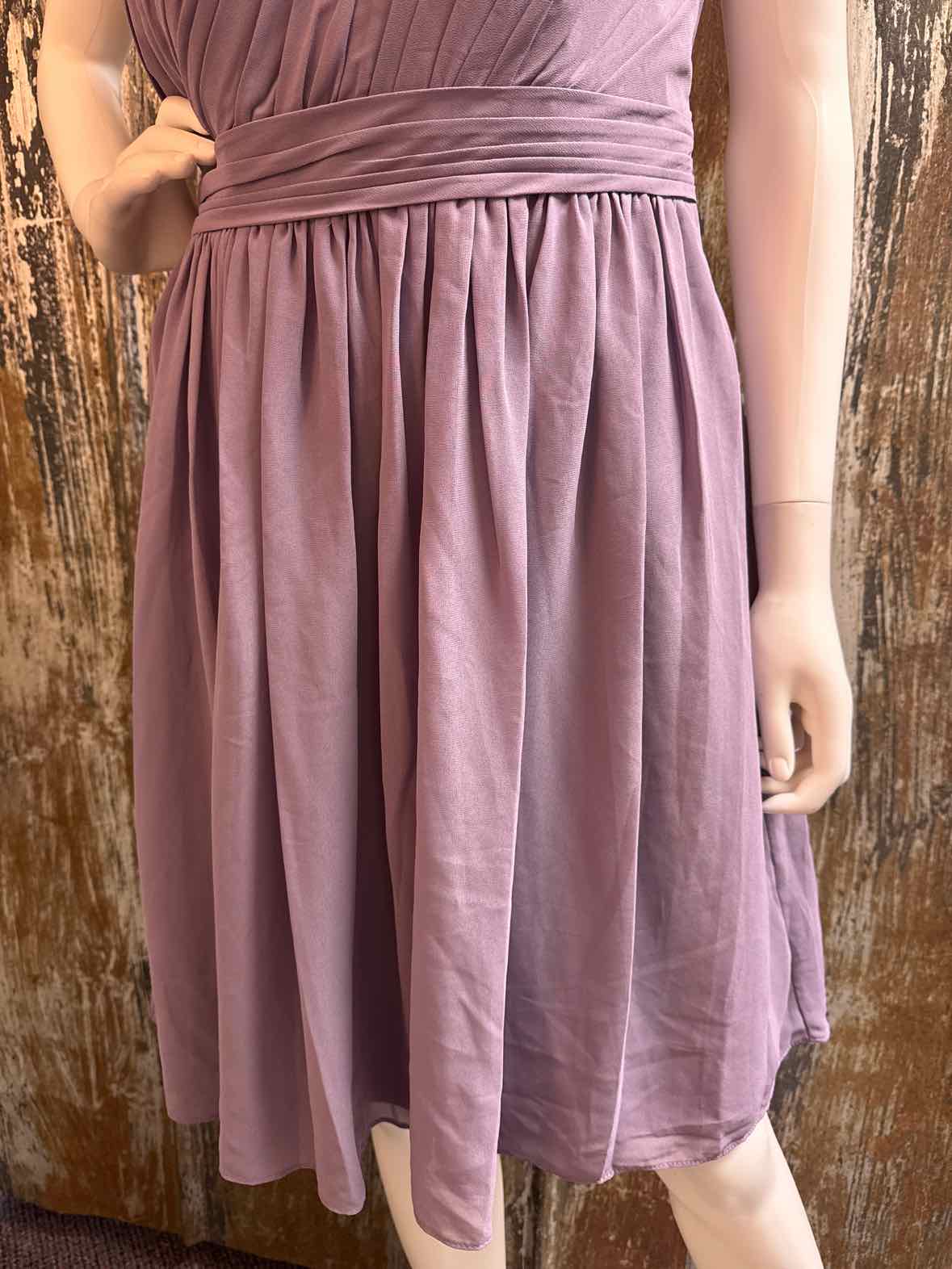 Bill Levkoff Size 10 (Medium) Purple Evening Dress