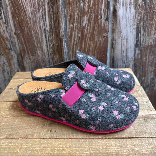 Scholl 8 Gray & Pink Shoes