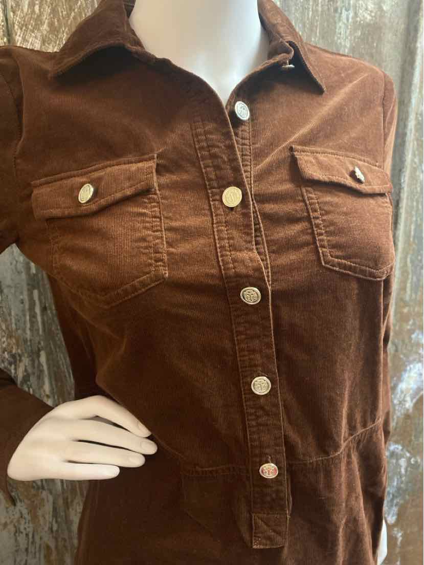 Talbots Size 4 (Small) Brown Dress