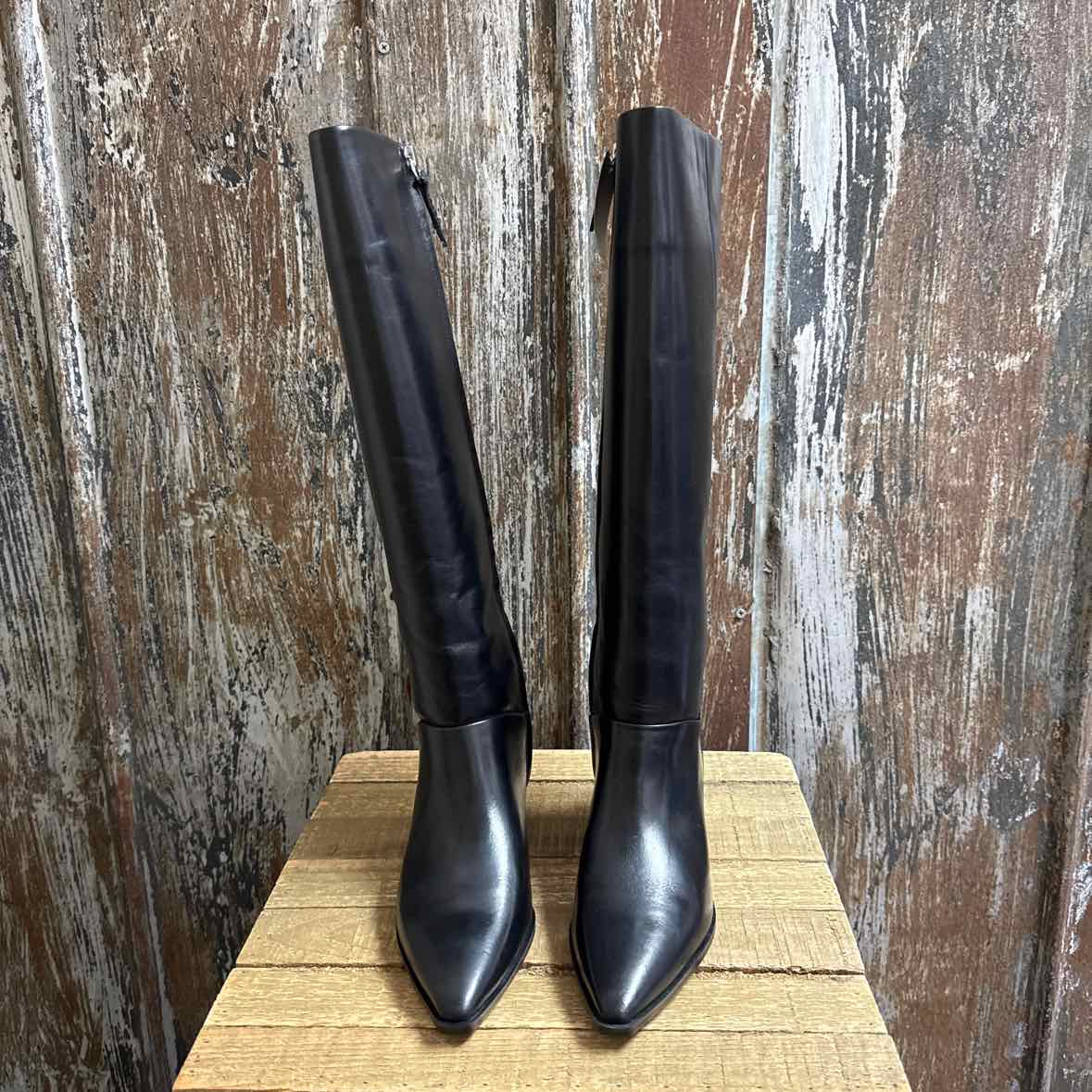 Franco Sarto 6 Black Boots