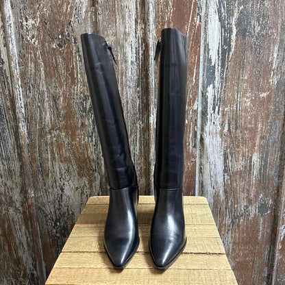 Franco Sarto 6 Black Boots