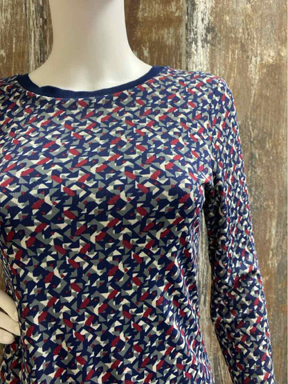 Ralph Lauren Size Small (4/6) Blue Print Dress