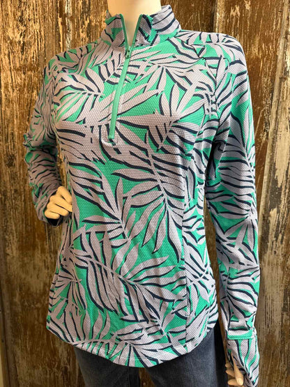 Tommy Bahama Size Large Blue & Green tops
