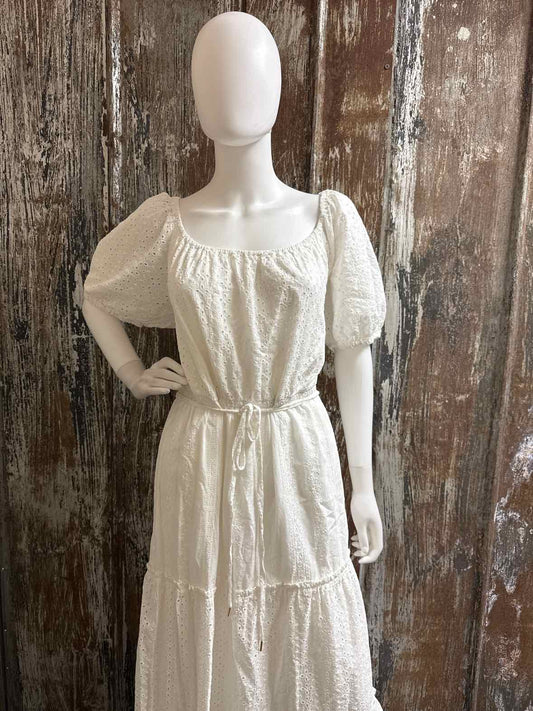 Draper James Size Extra Large White Dress