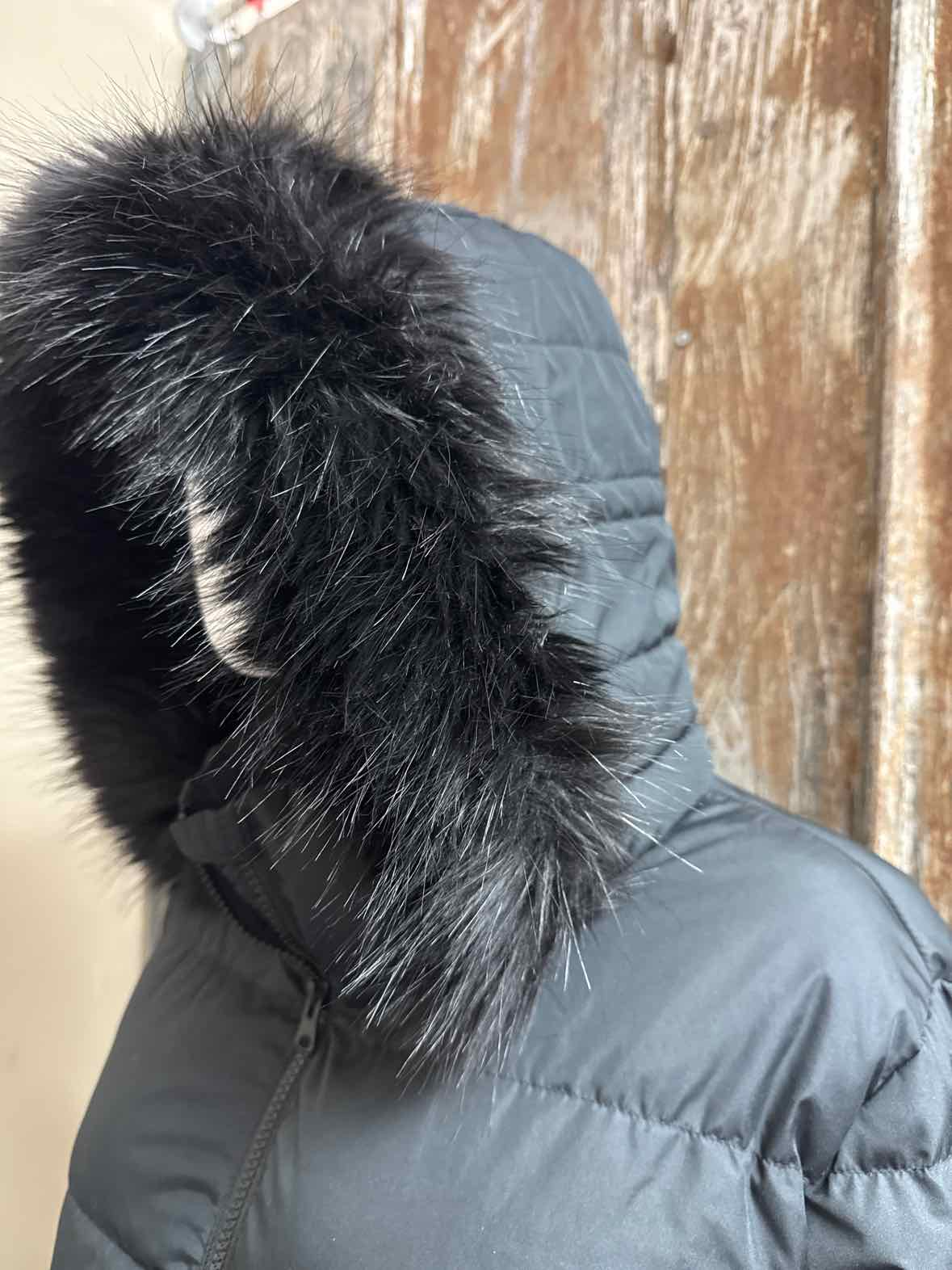 Lands End Size 1X Black Coat