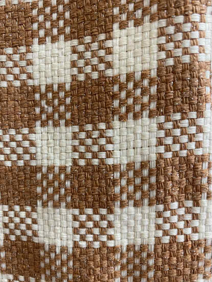By The River Size small Brown Check Dress