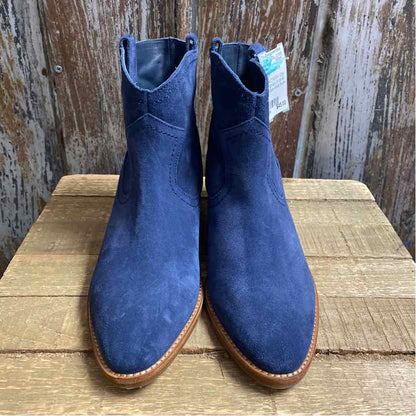 Boden 7 Navy Ankle Boots