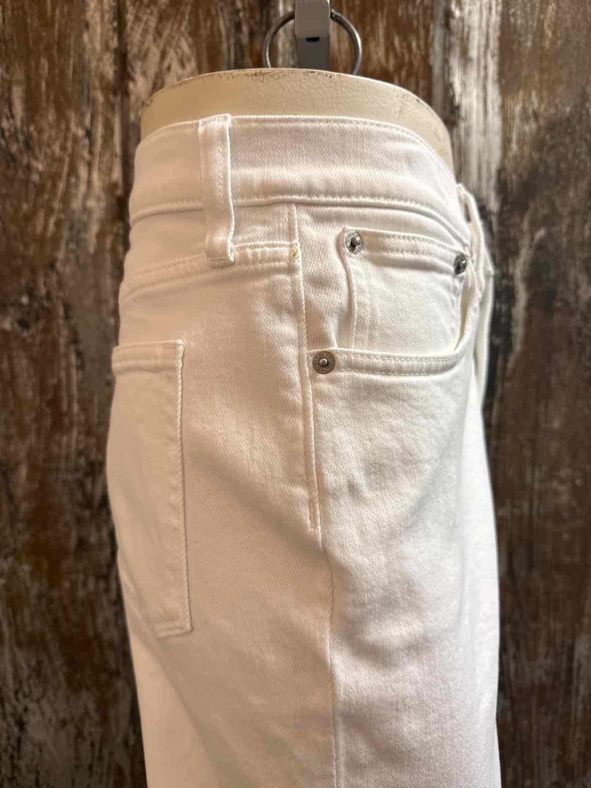 J Crew Size 8 White Jeans