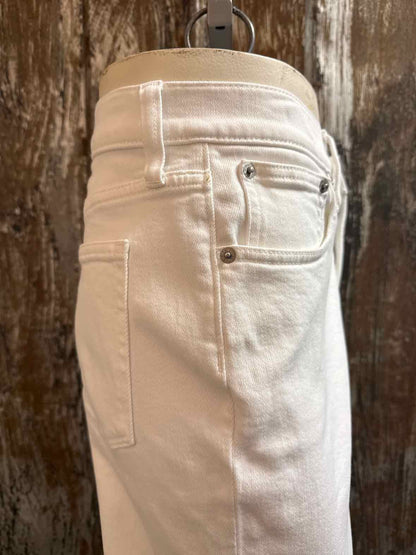 J Crew Size 8 White Jeans