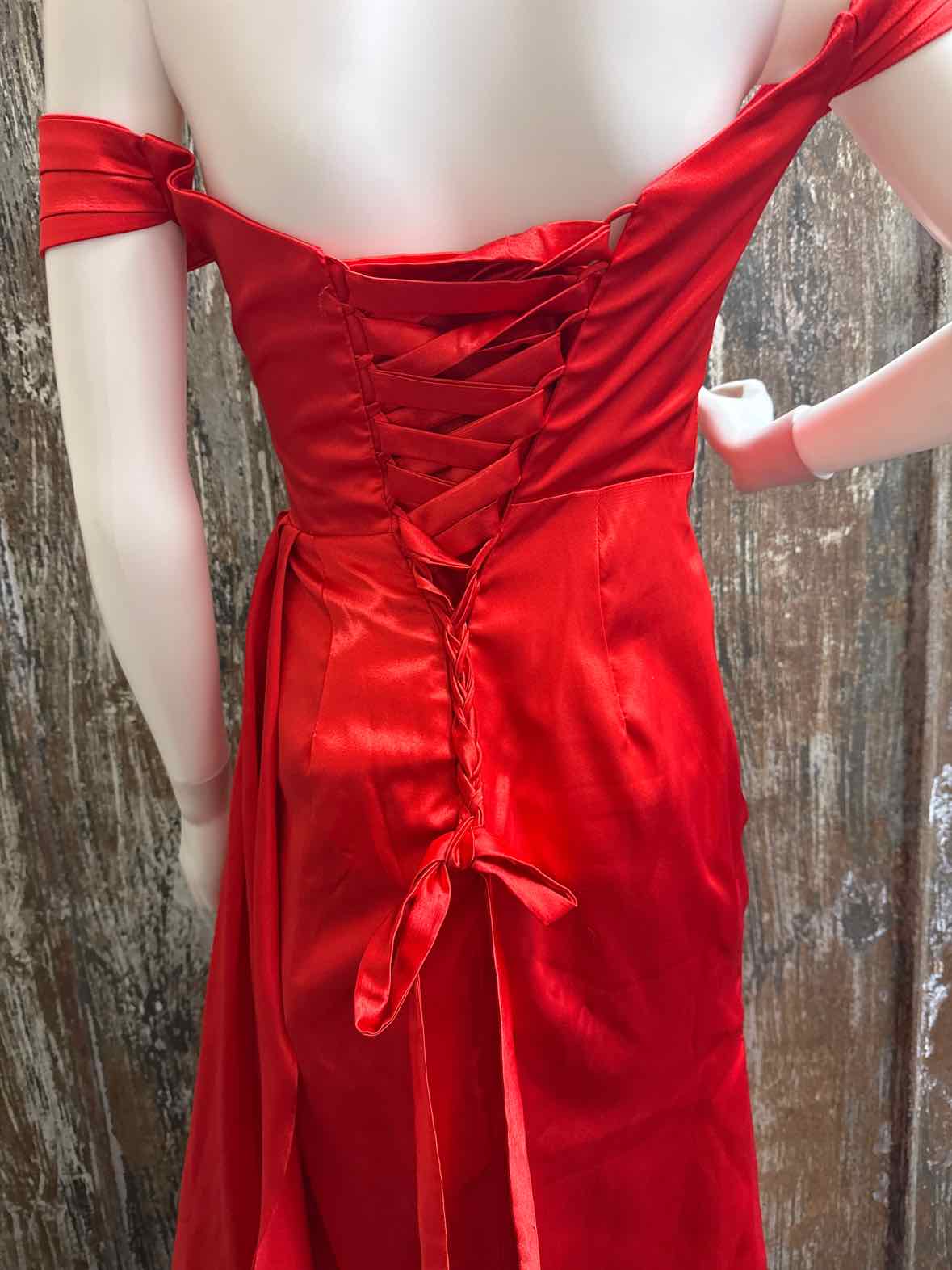 Size 4 Red Evening Dress