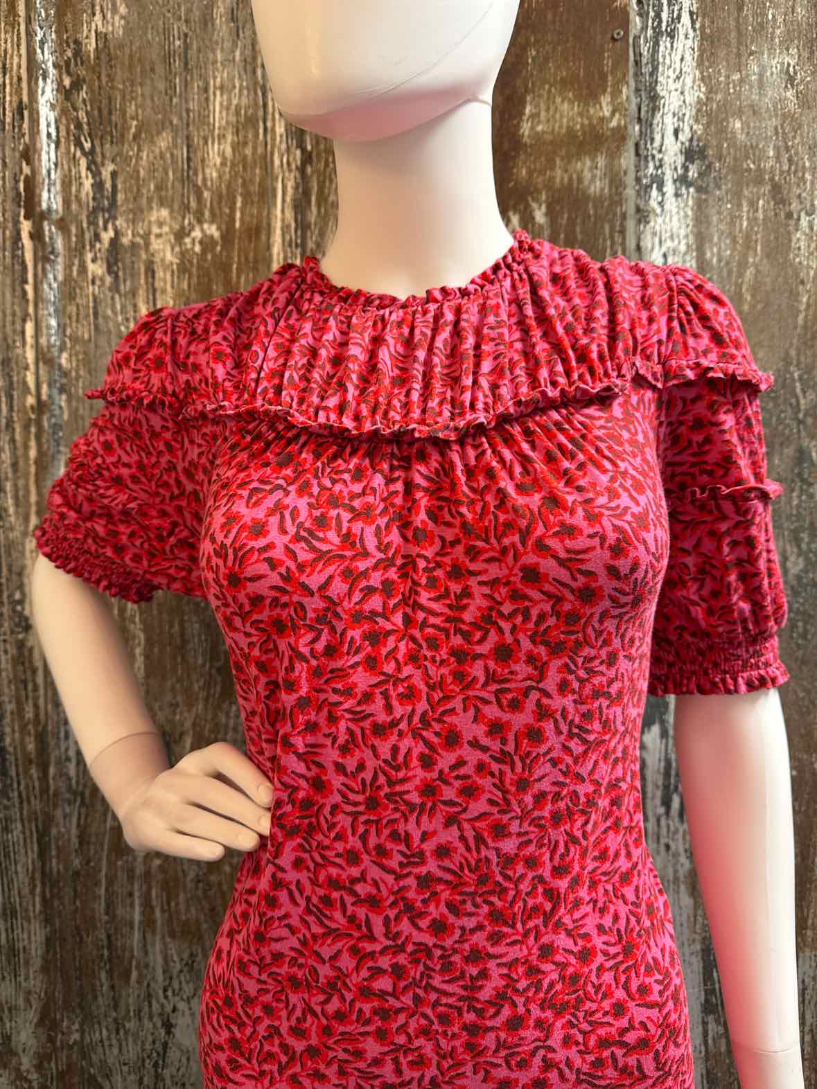 Boden Size 10 (Medium) pink print Dress