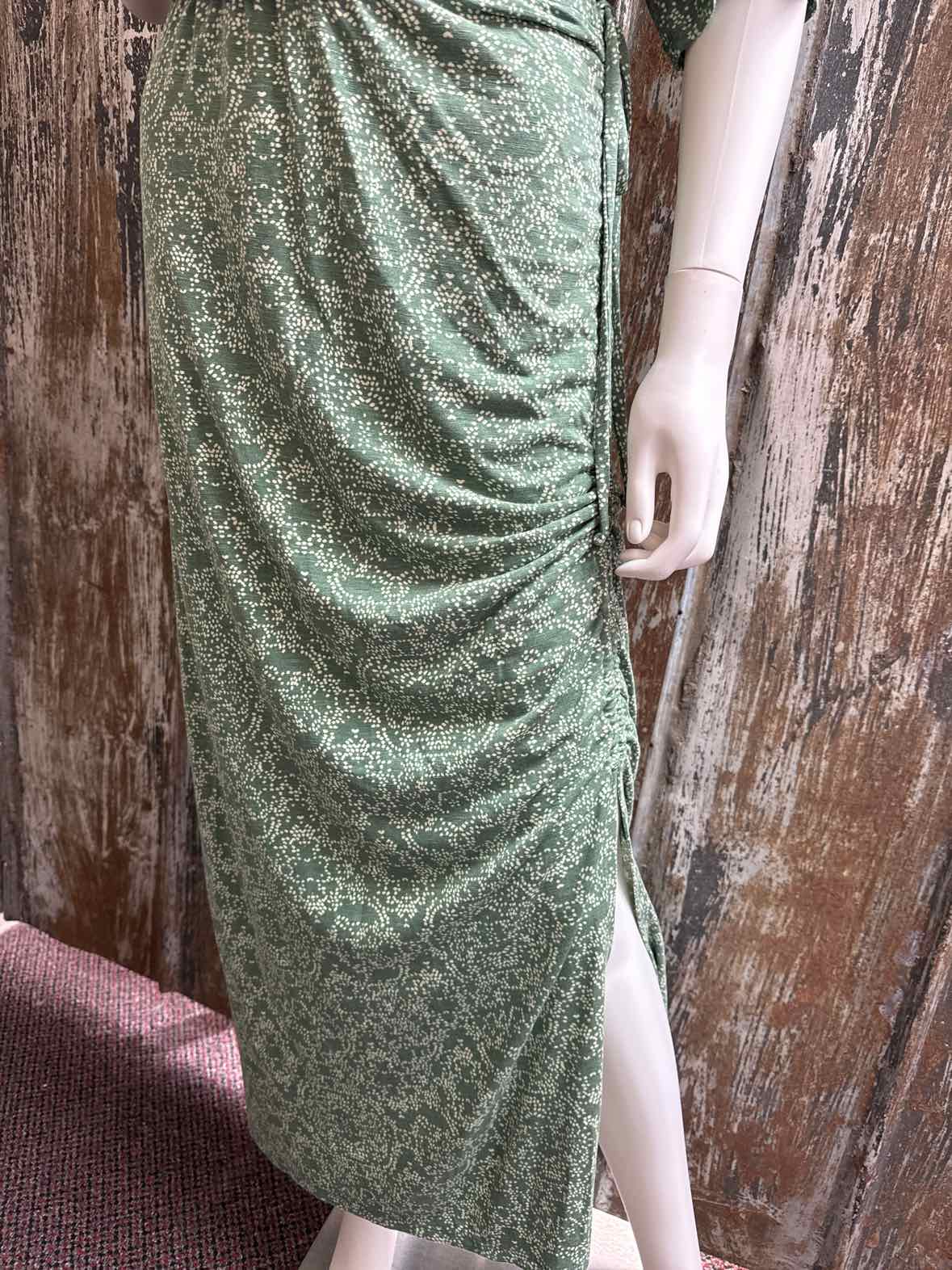 lane bryant Size 22/24 (3X) Green Print Dress