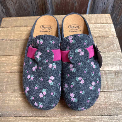 Scholl 8 Gray & Pink Shoes
