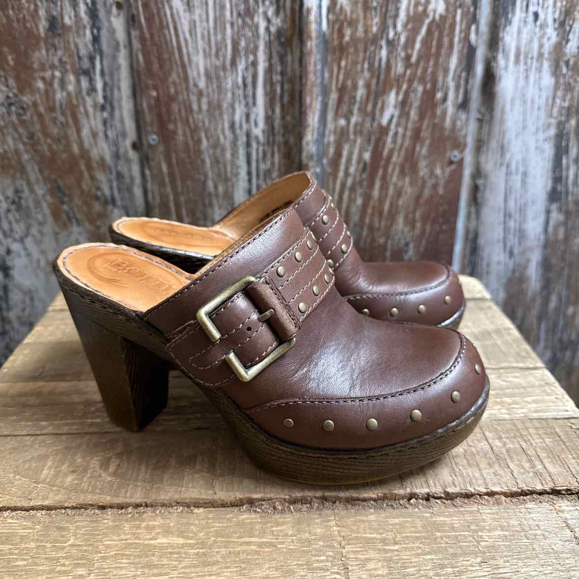 Born 7 Brown Shoes