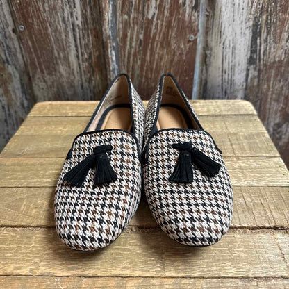 Kelly & Katie 7.5 Brown Herringbone Shoes