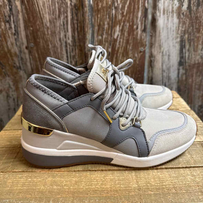 Michael Kors 6.5 Gray Sneakers