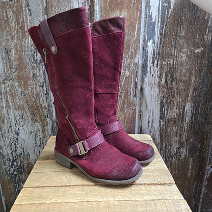 Earth Origins 7 Burgundy Boots