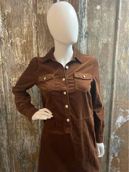 Talbots Size 4 (Small) Brown Dress