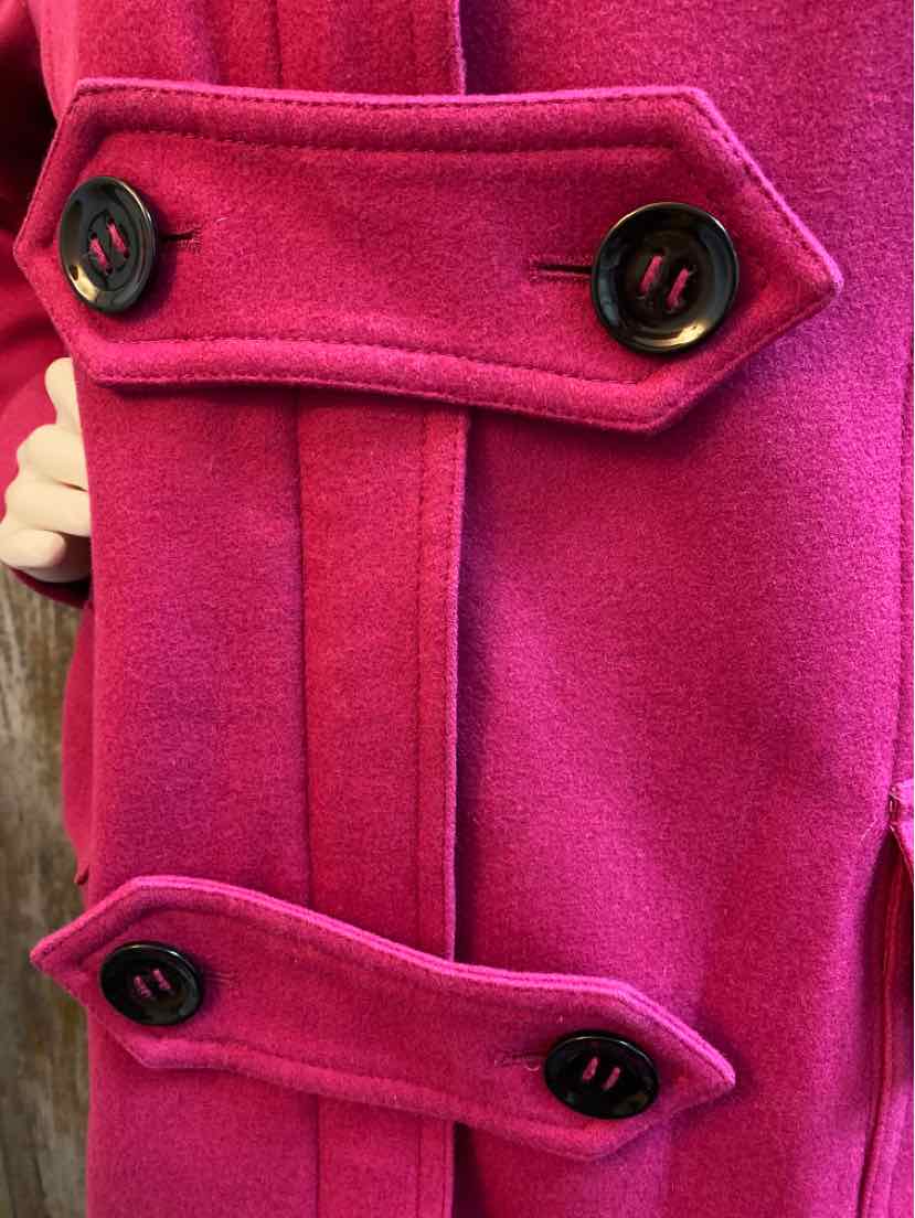 St John's Bay Size small Fuchsia Winter Coat