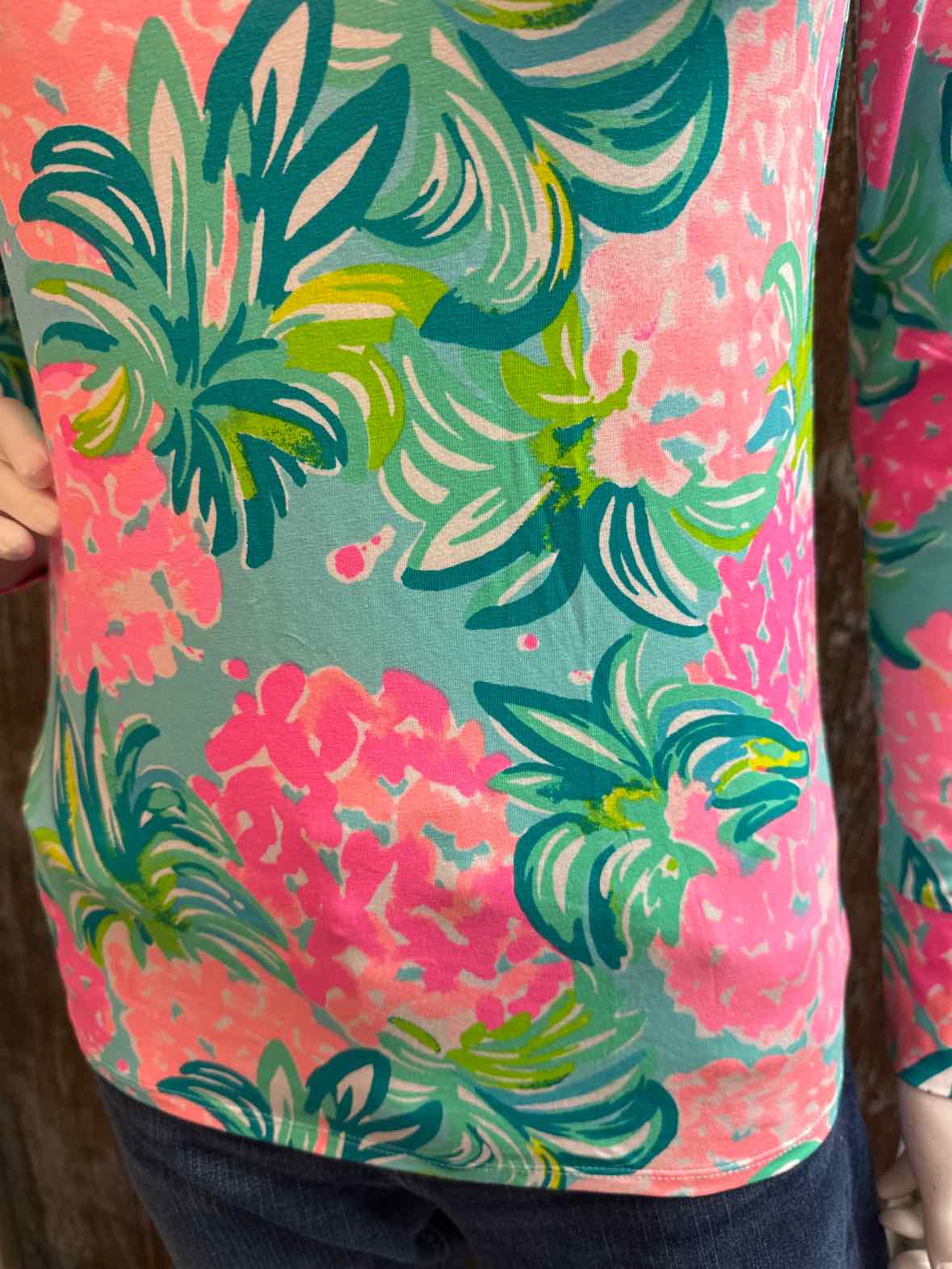 Lilly Pulitzer Size extra small pink print tops