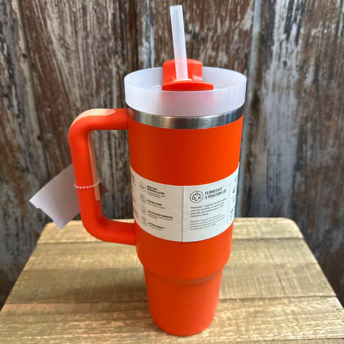 Stanley Tumbler with Straw