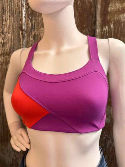 lululemon Size 6 (Small) Purple & Red Print Activewear
