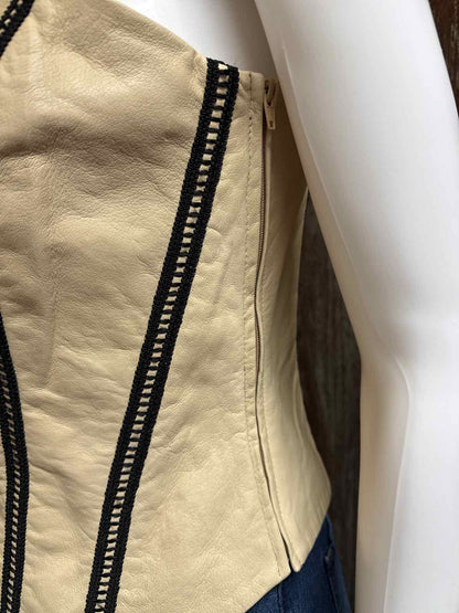 Danier Size 8 (Medium) Cream Corset