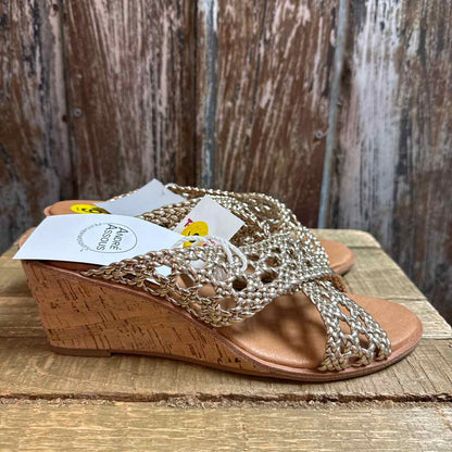 andre assous 9 Gold Shoes